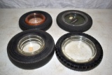 Assorted Tire Ashtrays