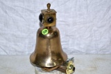 Electric Powered Brass Bell, works