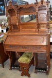 Kimball Chicago Pump Organ with stool, not working