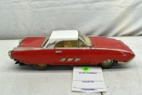 1960's Ford T-Bird Friction Drive Car, 9.5