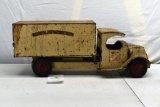 1930's Press Steel Open Cab Toy Van Truck, 23