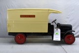 1930;s Steelcraft GMC Truck with Van Body Fold Down Lift/End Gate, repainted