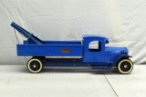 1940's Structo Press Steel Tow Truck, repainted, 22