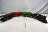 Lot of New Reproduction Cast iron Train Cars