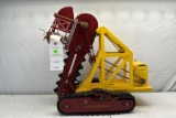 Buddy L Pressed Steel Trench Digger, Repainted, 21