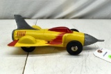 1950's Plastic Friction Drive Space Car, 11.5