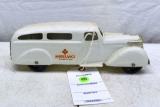 Wyandotte 1940's Pressed Steel Ambulance, 10.25