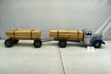 Smith Miller Lumber Truck with Trailer, 35
