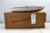 Arkansas Traveler Miniature Aluminum Boat, Southwest MFG Co MB-2, 17