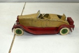 Kingsbury Coupe Tin Windup, Battery Lights Untested, Rumble Seat, 12