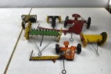 Tin Sickle Mower, Drags, Discs, Toy Parts
