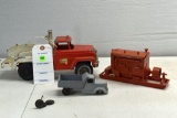 Hubley Utility Truck, Tootsie Toy L Model Mack Dump Truck, Product Miniatures International UD-24