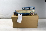 Baron 540 Tin Windup (Needs Work) 4 Door Limousine, Original Box, Made in Germany, Driver and