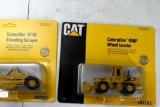Cat 950F Wheel Loader and Cat 613C Elevated Scraper, 1/64 Scale