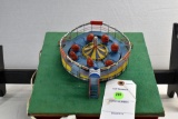 Tabletop Tilt-a-Whirl Ride Display, Tested and Working, 9.75