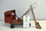 1930's Kingsbury Toys Steam Shovel, maybe missing parts