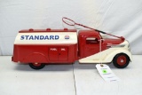 1950's Buddy L Standard Oil Fuel Oil Tanker, Pull Truck, Repainted, 21