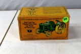 Ertl John Deere D Tractor, Case Iron Toy with box