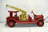 1930's Keystone Sit and Ride Tow Truck, Repainted, 26