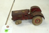 Arcade Cast Iron McCormick Deering Tractor with Balloon tires