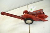 Tru-Scale Tractor with Mounted Two Row Corn Picker