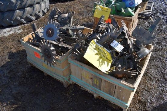 (24) Pin Adjust Row Cleaners, Fits John Deere 177r