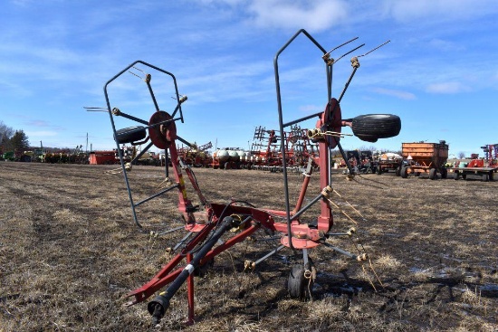 H & S RT5800 Hay Tedder 17', 4 Basket, 540 PTO