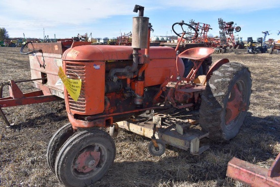Case Vac Tractor With 60" Woods Belly Mower, 13.6