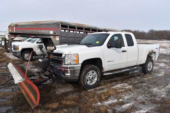 2013 Chevy Silverado 2500HD Pick Up, 4x4, 4 Door