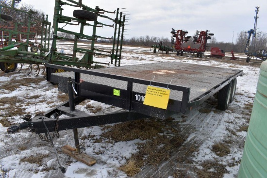 1999 Flatbed Trailer, Bumper Hitch, 21'