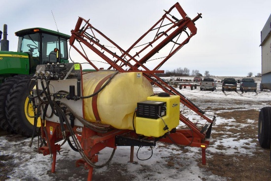 Demco 500 Gallon 3pt. Crop Sprayer, 60' Booms, Fo