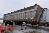 1984 Hobbs Fruehauf Frameless 37' Aluminum End Du