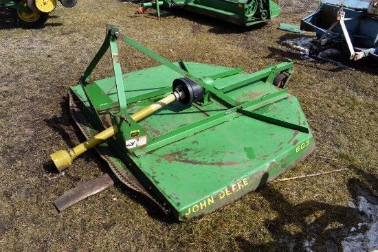 John Deere 603 Rotary Mower, 3pt., 6', 540PTO