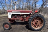 Farmall 560 Gas Tractor, Wide Front, 15.5x38 Tires, Front & Rear Wheel Weights, Fast Hitch, TA Good