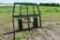 Shop Built Big Square Bale Spear, Fits JD 740 Loader, Extra Top Bracket For Unloading Semi's