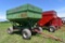 Parker 300 Bushel Gravity Flow Wagon, H&S 10 Ton Gear