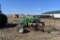 John Deere 900 V-Ripper 5 Shank, On JD 3pt. Cart Caddy, Coil Tine Levelers