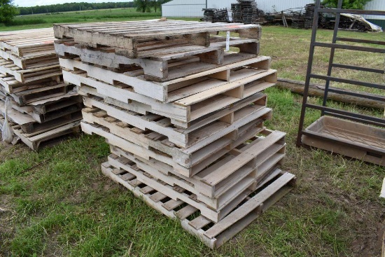 (12) Assorted Wooden Pallets