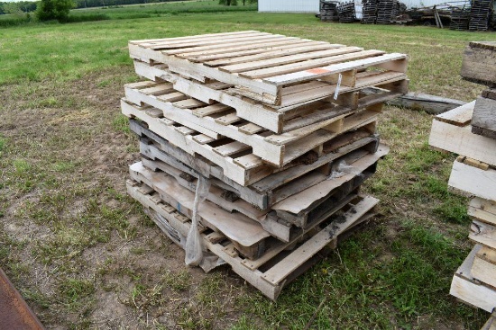 (10) Assorted Wooden Pallets