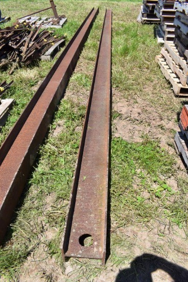 I-Beam 8" Tall, 30' Long, 6 3/4" Wide, hole cut on either end