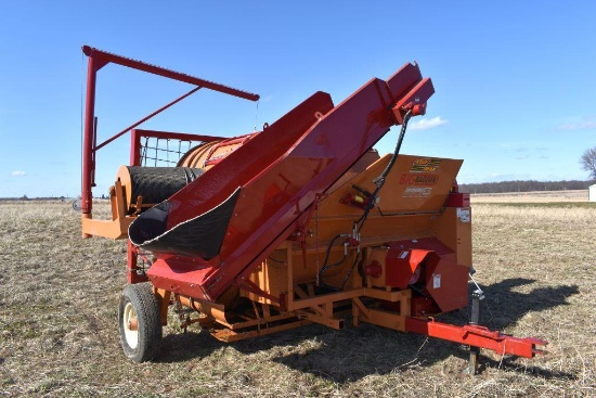 Kelly Ryan Centerline Big Bagger 2W16 Silage Bagger, 84" Rotor, 10' Tunnel, 300' Cable, Done