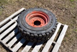 Like New Camso Lifemaster 10-16.5 Tire On Bobcat Rim