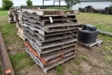 (12) Assorted Wooden Pallets