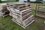 (12) Assorted Wooden Pallets