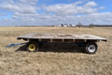 Wooden Flatbed with Running Gear