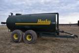 Husky 4000 Gallon Liquid Manure Tank, Top Load, 1000PTO, 21.5Lx16 Tires, Tandem Axle, SN: SE152066