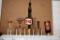 (5) Budweiser Beer Tap Handle Markers