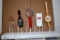 (4) Miller High Life & (1) Miller Genuine Draft Beer Tap Handle Markers