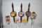 (8) Stroh Beer & Light Beer Tap Handle Markers