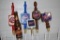 (6) Point Special Beer Tap Handle Markers